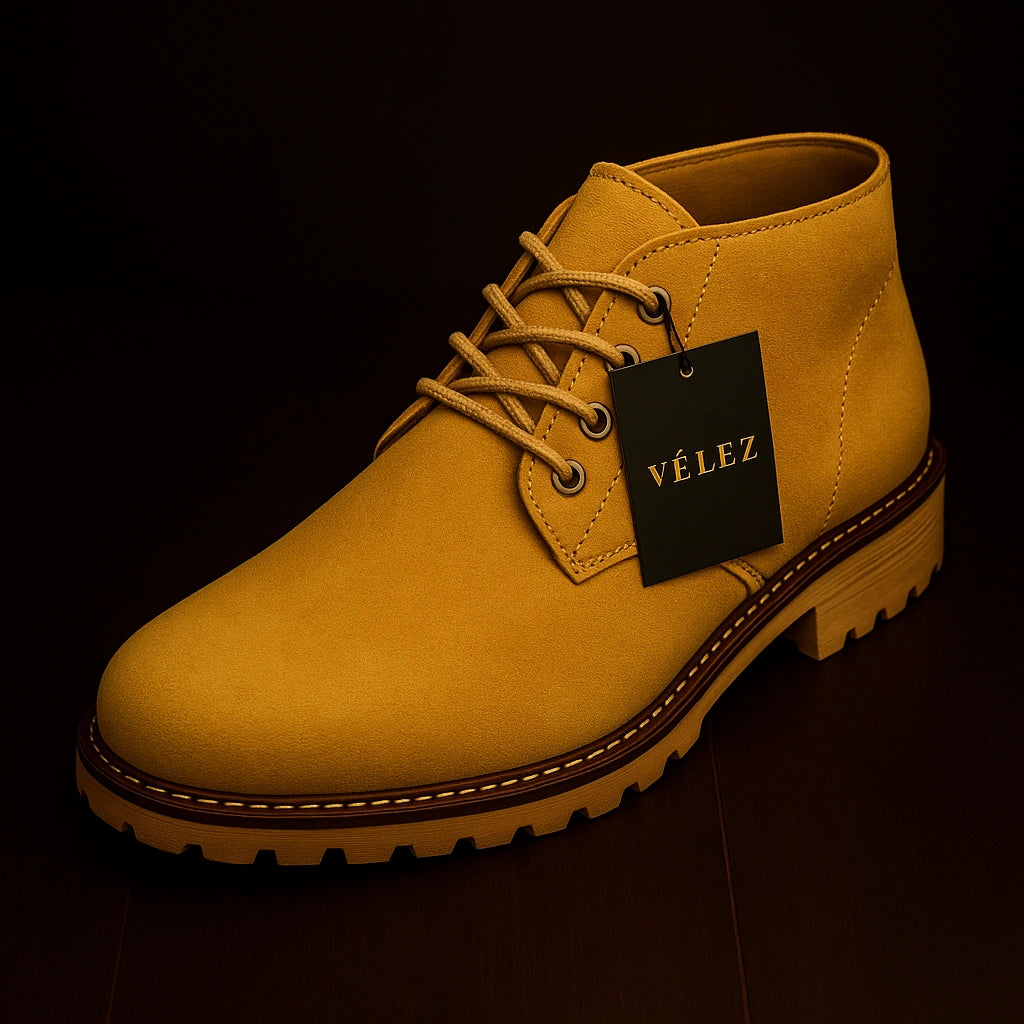 BOTAS VLZ DE CUERO GENUINO PARA HOMBRE