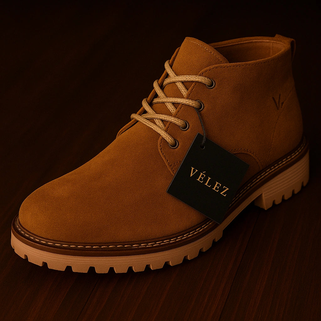 BOTAS VLZ DE CUERO GENUINO PARA HOMBRE