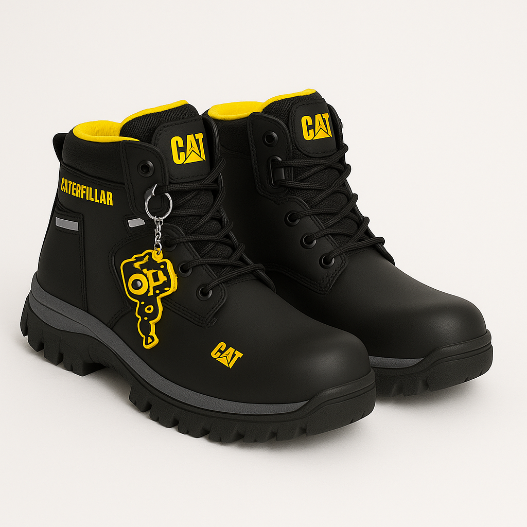 Botas CAT Antiperforacion Cuero Genuino