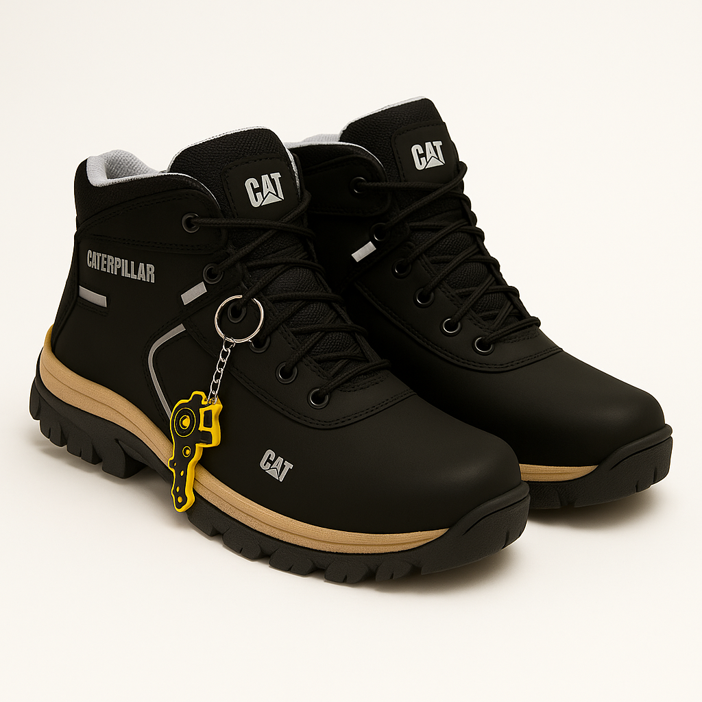 Botas CAT Antiperforacion Cuero Genuino